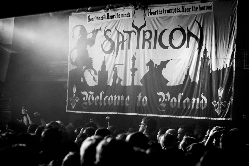 Satyricon - koncert: Satyricon, Kraków 'Kwadrat' 14.10.2017