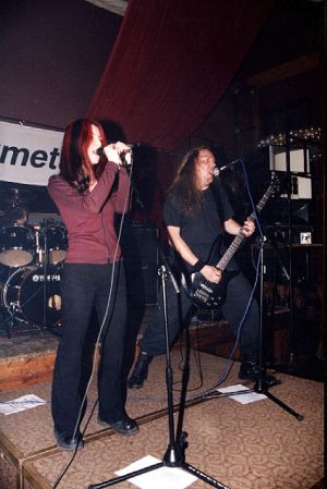 Sacriversum - koncert: V urodziny www.rockmetal.pl, Warszawa 'Klub Medyków' 25.01.2002