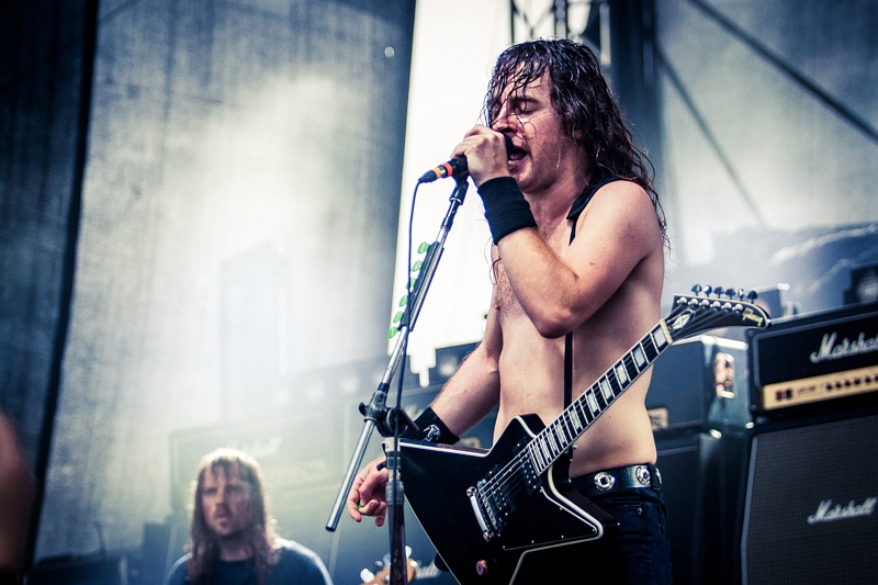 Airbourne - koncert: Airbourne ('Impact Festival 2013'), Warszawa 4.06.2013