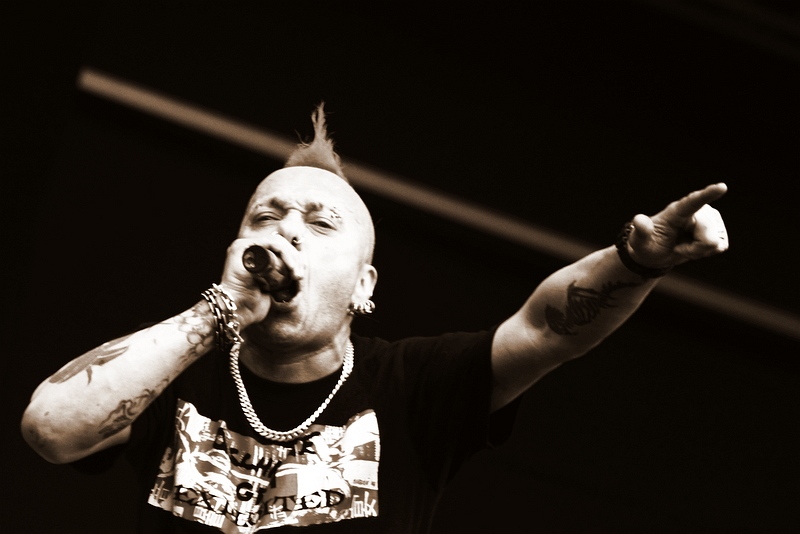 The Exploited - koncert: Exodus, The Exploited ('Brutal Assault 2011'), Jaromer 'Twierdza Josefov' 12.08.2011