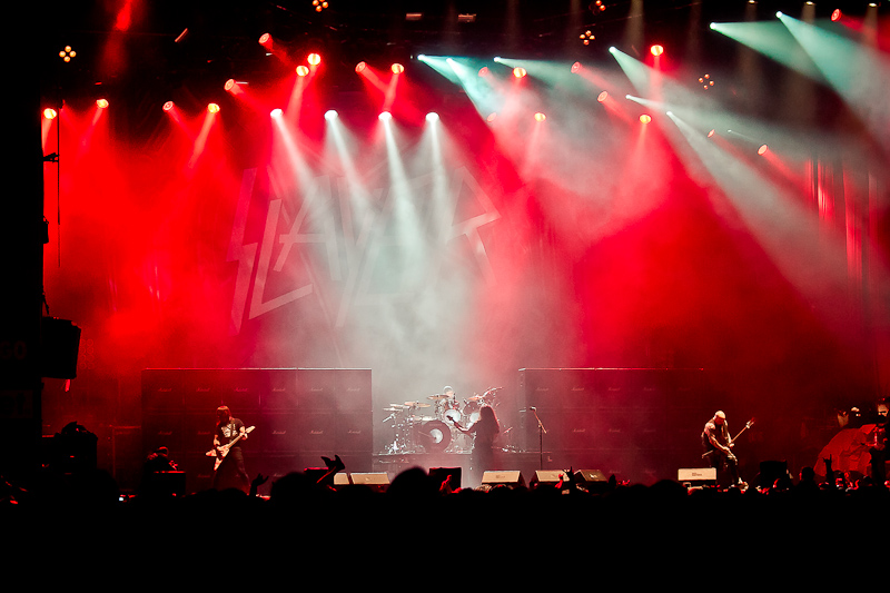 Slayer - koncert: Slayer ('Ursynalia 2012'), Warszawa 'Kampus SGGW' 1.06.2012