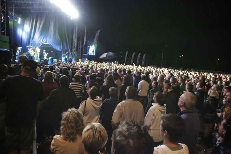 koncert: 'Legendy Rocka w XXX rocznicę Solidarności' - zdjęcia fanów, Wrocław 'Zajezdnia MPK' 27.08.2010