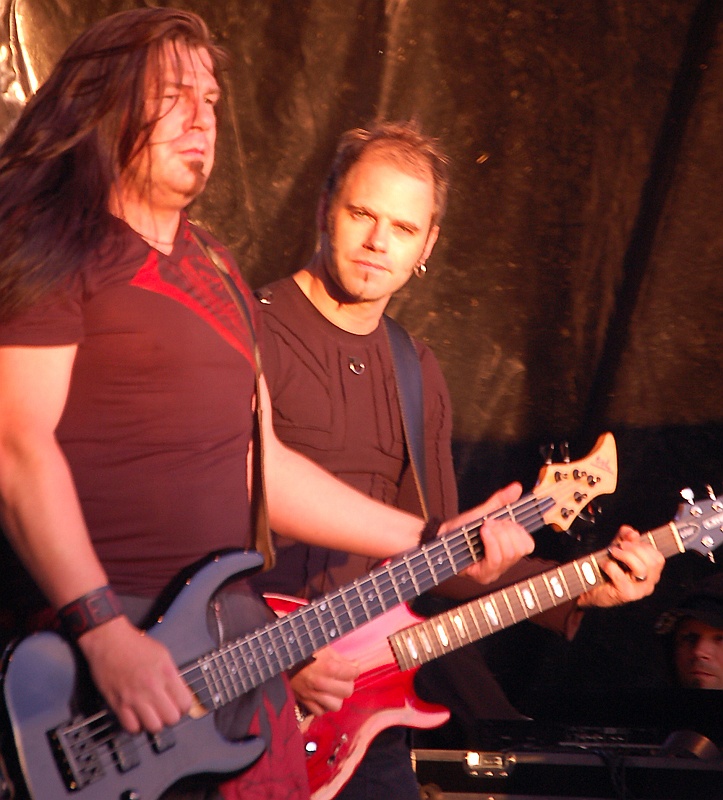 Dreadful Shadows - koncert: Crematory, Fading Colours, Dreadful Shadows (Castle Party 2009), Bolków 25.07.2009