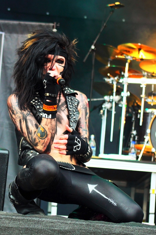 Black Veil Brides - koncert: Necronaut, Black Veil Brides ('Sweden Rock Festival 2011'), Solvesborg 8.06.2011