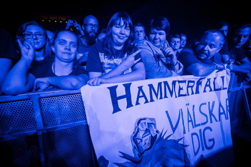 HammerFall - koncert: HammerFall, Kraków 'Kwadrat' 23.10.2018