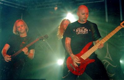 Dark Tranquillity - koncert: Dark Tranquility, Rotting Christ, Enslaved, Kraków 'Studio TVP Krzemionki' 7.10.2002