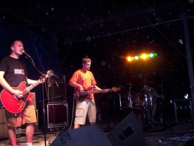 Leaf - koncert: MACH Festiwal, Żarów 'Park Miejski' 17.07.2004