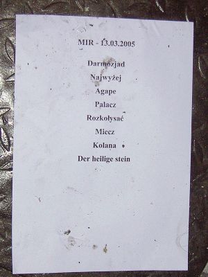 koncert: Punky Reggae Live, Warszawa 'Proxima' 13.03.2005