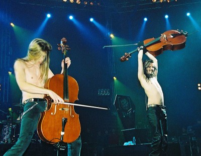 Apocalyptica - koncert: Metalmania 2005 (duża scena), Apocalyptica, Katowice 'Spodek' 12.03.2005