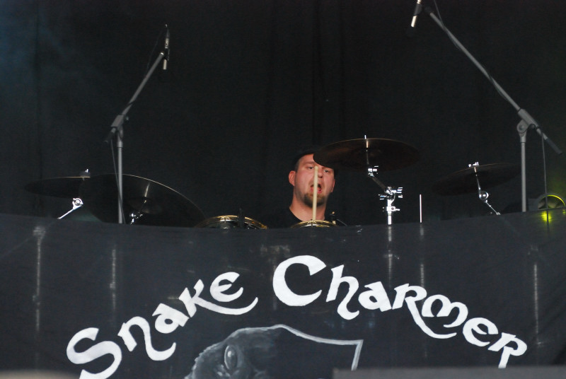 Snake Charmer - koncert: Triquetra, Formacja In, Snake Charmer (Hunterfest 2009), Szczytno 'Lotnisko Szymany' 25.07.2009