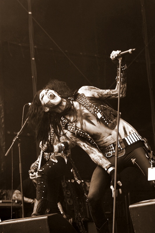 Black Veil Brides - koncert: Necronaut, Black Veil Brides ('Sweden Rock Festival 2011'), Solvesborg 8.06.2011