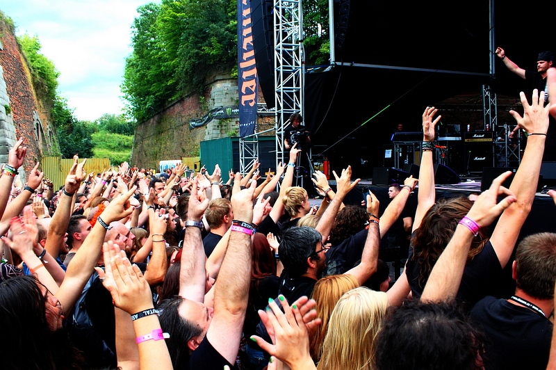 KYPCK - koncert: KYPCK ('Brutal Assault 2011'), Jaromer 'Twierdza Josefov' 12.08.2011