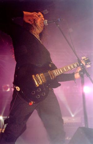 Rotting Christ - koncert: Dark Tranquility, Rotting Christ, Enslaved, Kraków 'Studio TVP Krzemionki' 7.10.2002