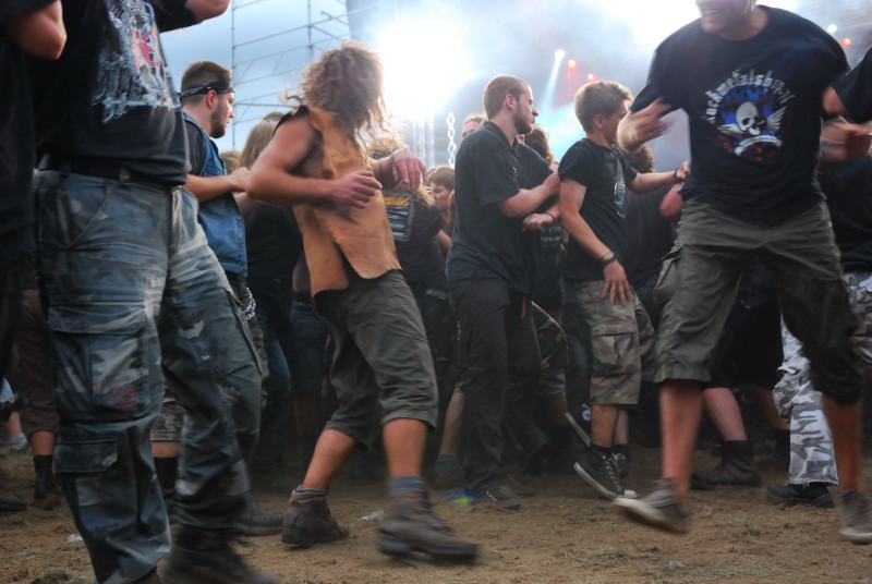 Vader - koncert: Vader (Hunterfest 2009), Szczytno 'Lotnisko Szymany' 25.07.2009