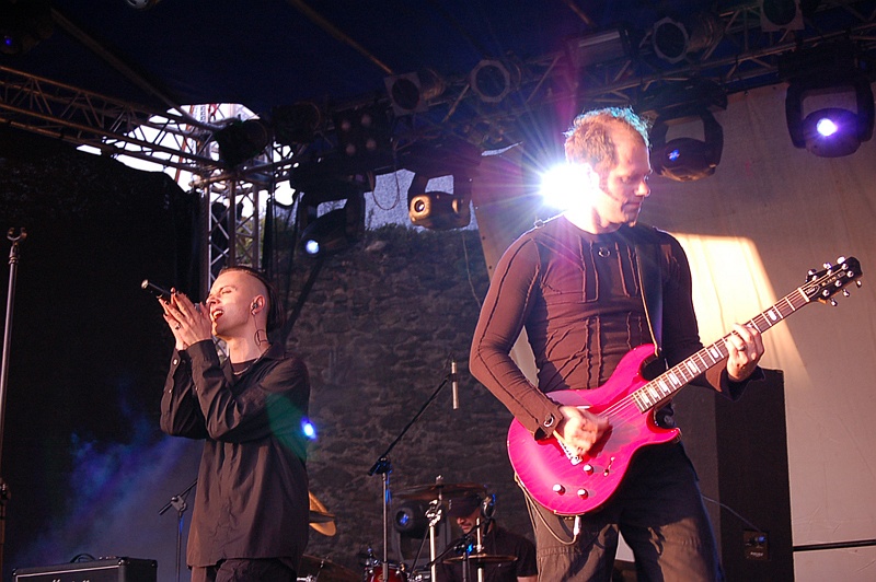 Dreadful Shadows - koncert: Crematory, Fading Colours, Dreadful Shadows (Castle Party 2009), Bolków 25.07.2009