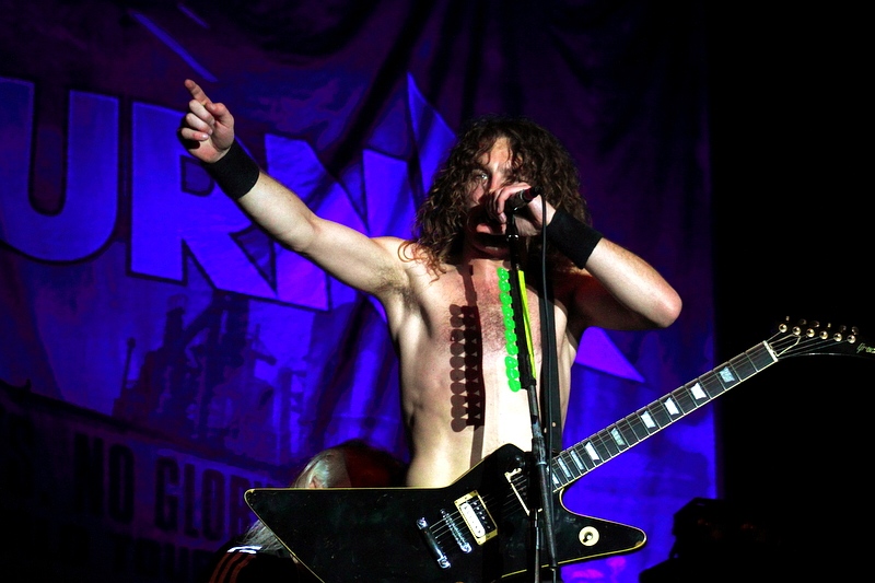 Airbourne - koncert: Airbourne ('Masters Of Rock 2011'), Vizovice 15.07.2011