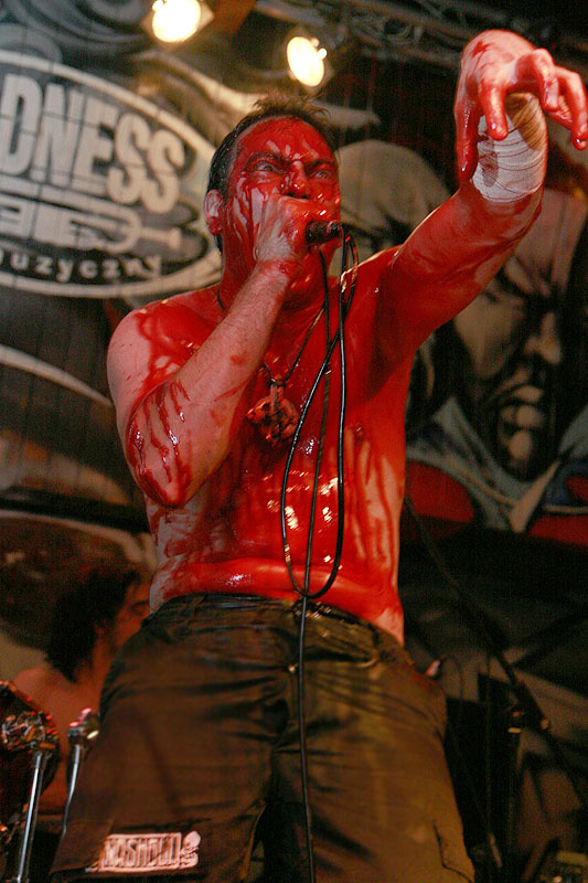 Haemorrhage - koncert: Gore Galory Fest 2 (Haemorrhage, Leng Tch'e, Mucupurulent, Malignant Tumour), Wrocław 'Madness' 23.05.2009