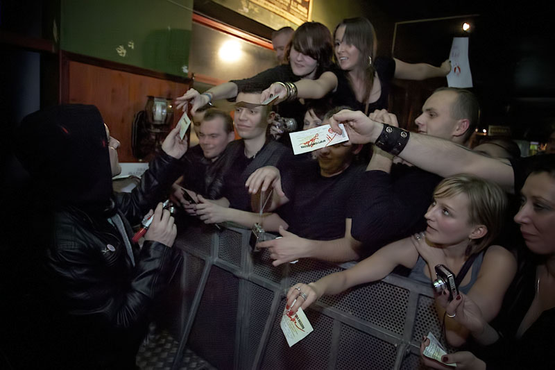 koncert: Apoptygma Berzerk (zdjęcia z imprezy), Kraków 'Loch Ness' 23.11.2010