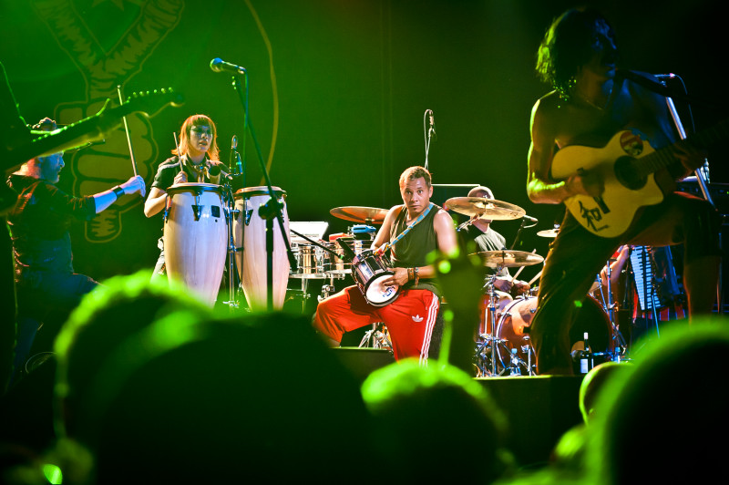 Gogol Bordello - koncert: Gogol Bordello ('Rock In Summer'), Warszawa 'Stodoła' 21.06.2011