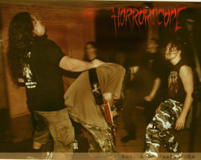 Horrorscope - koncert: Horrorscope, Chain Reaction, Warszawa 'Metal Cave' 2.10.2004