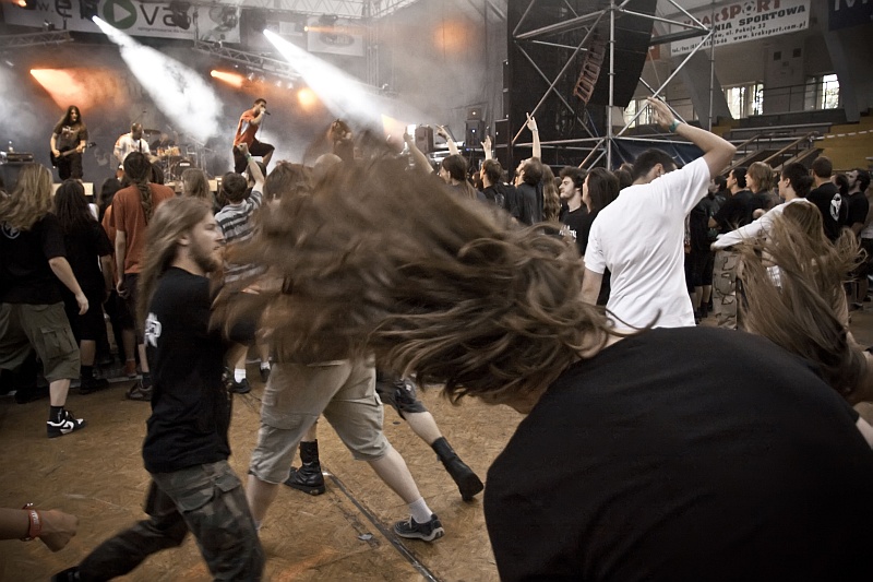 Hatesphere - koncert: Hatesphere (Knock Out Festival), Kraków 'Hala Wisły' 12.07.2009