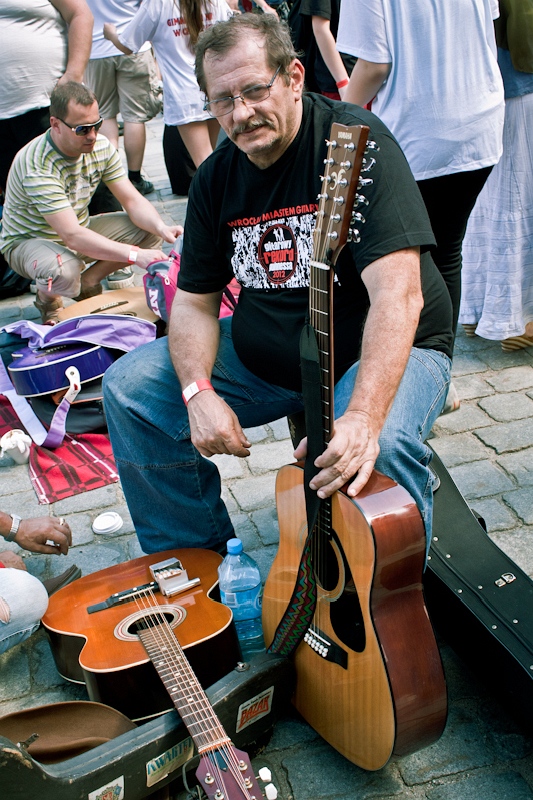 koncert: Gitarowy rekord Guinnessa ('Thanks Jimi Festival 2012'), Wrocław 'Wyspa Słodowa' 1.05.2012