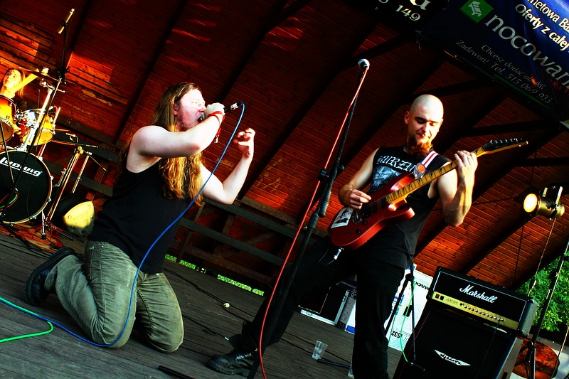 Scavenger - koncert: Scavenger, Mementoria, Granite Monster ('Underground Festival V'), Kaniów 8.07.2011