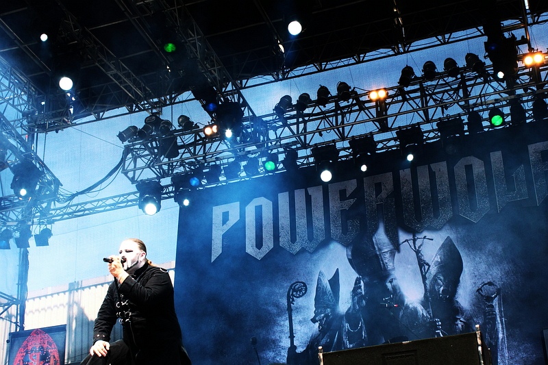 Powerwolf - koncert: Powerwolf ('Masters Of Rock 2011'), Vizovice 16.07.2011