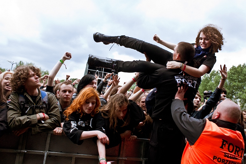 Alestorm - koncert: Alestorm ('Metalfest 2012'), Jaworzno 'Zalew Sosina' 1.06.2012