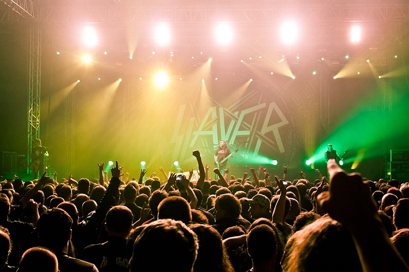 Slayer - koncert: Slayer, Ostrawa 'Zimni stadion Sareza' 6.06.2012