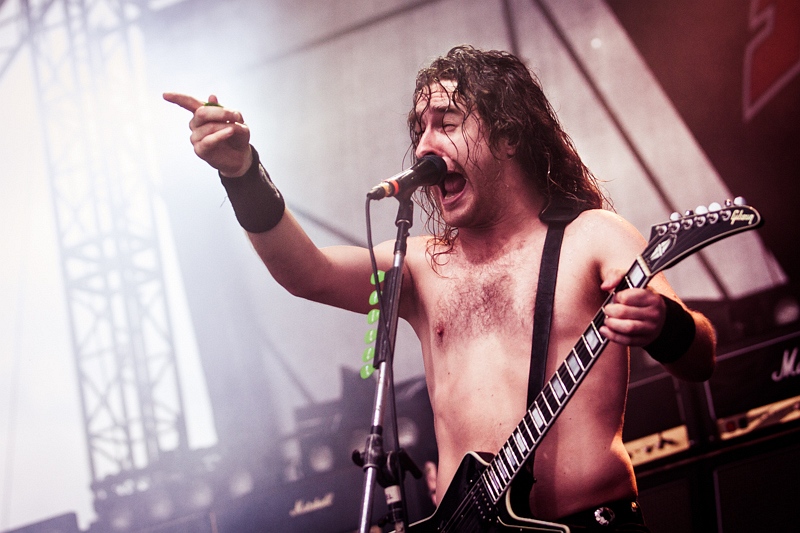 Airbourne - koncert: Airbourne ('Impact Festival 2013'), Warszawa 4.06.2013