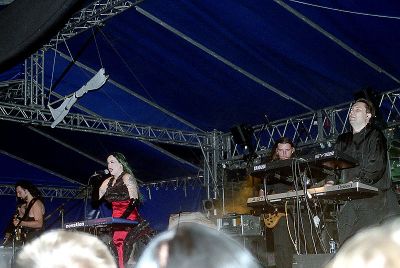 Closterkeller - koncert: Castle Party 2003, dzień drugi, Bolków 27.07.2003
