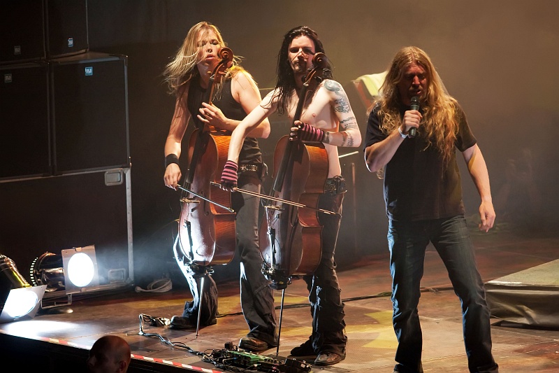 Apocalyptica - koncert: Apocalyptica (Knock Out Festival), Kraków 'Hala Wisły' 11.07.2009