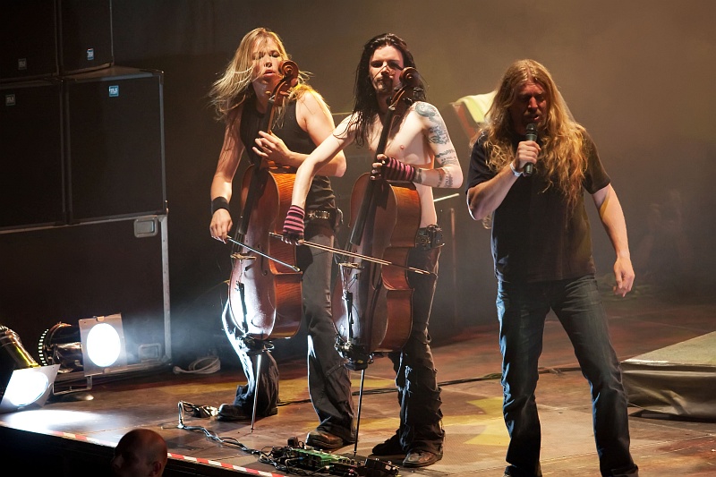 Apocalyptica - koncert: Apocalyptica (Knock Out Festival), Kraków 'Hala Wisły' 11.07.2009