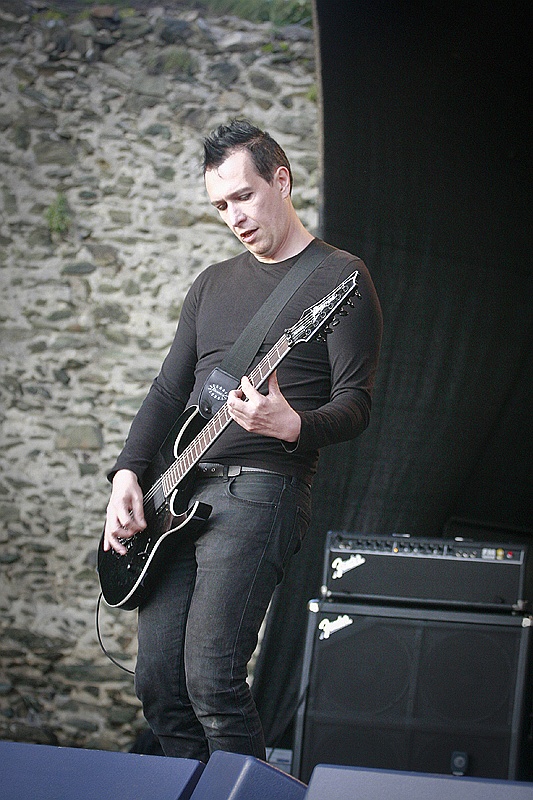 Dreadful Shadows - koncert: Fading Colours, Dreadful Shadows (Castle Party 2009), Bolków 25.07.2009