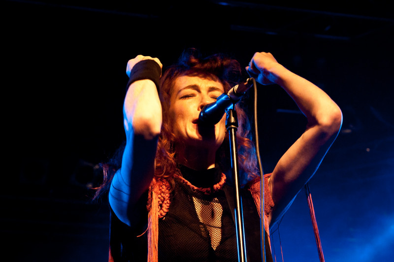 Melissa Auf der Maur - koncert: Melissa Auf der Maur, Warszawa 'Stodoła' 30.11.2010