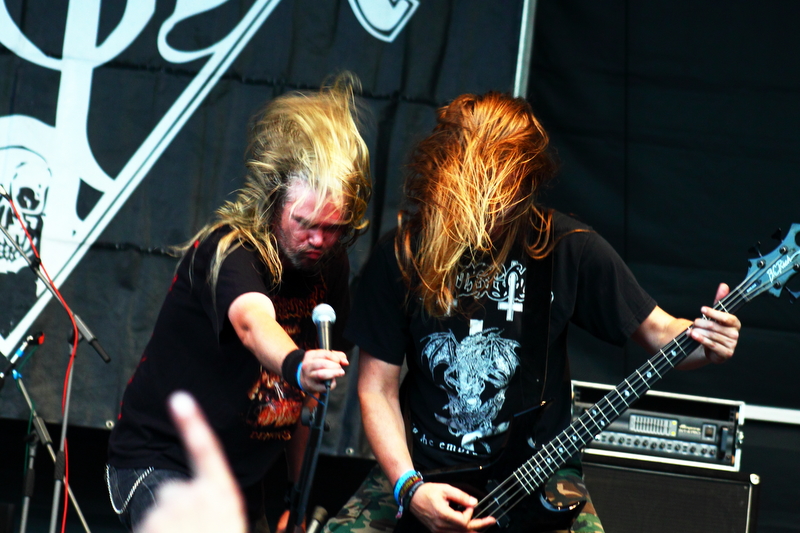 Asphyx - koncert: Kreator, Asphyx ('Brutal Assault 2011'), Jaromer 'Twierdza Josefov' 11.08.2011