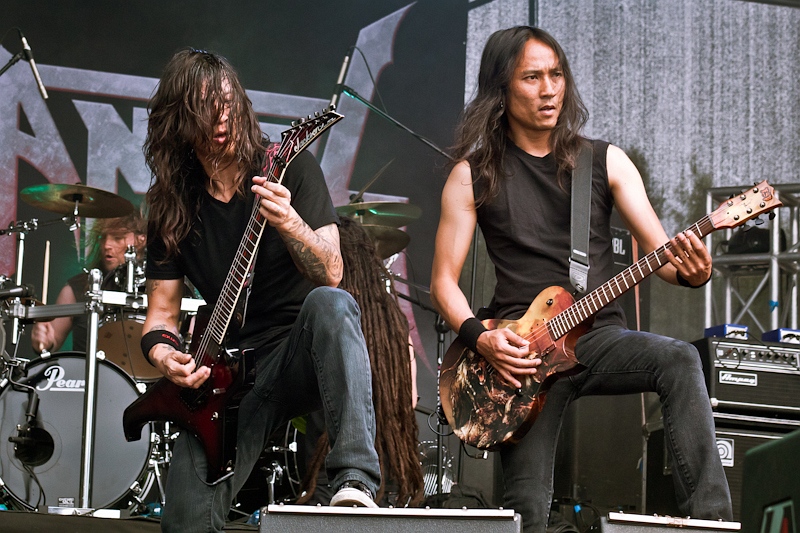 Death Angel - koncert: Death Angel ('Metalfest 2012'), Jaworzno 'Zalew Sosina' 3.06.2012