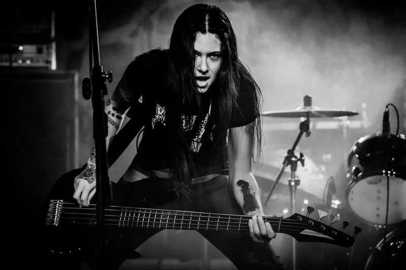 Nervosa - koncert: Nervosa, Katowice 'Mega Club' 31.03.2018