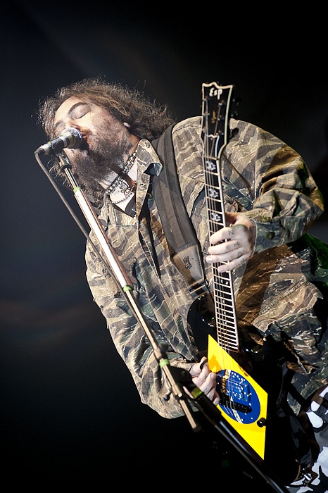 Cavalera Conspiracy - koncert: 'Topfest 2010' - Megadeth, Cavalera Conspiracy, Skwor, Nove Mesto nad Vahom 2.07.2010