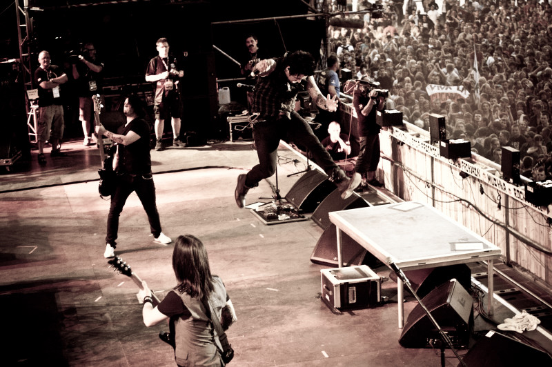Papa Roach - koncert: Papa Roach ('Przystanek Woodstock 2010'), Kostrzyn nad Odrą 30.07.2010