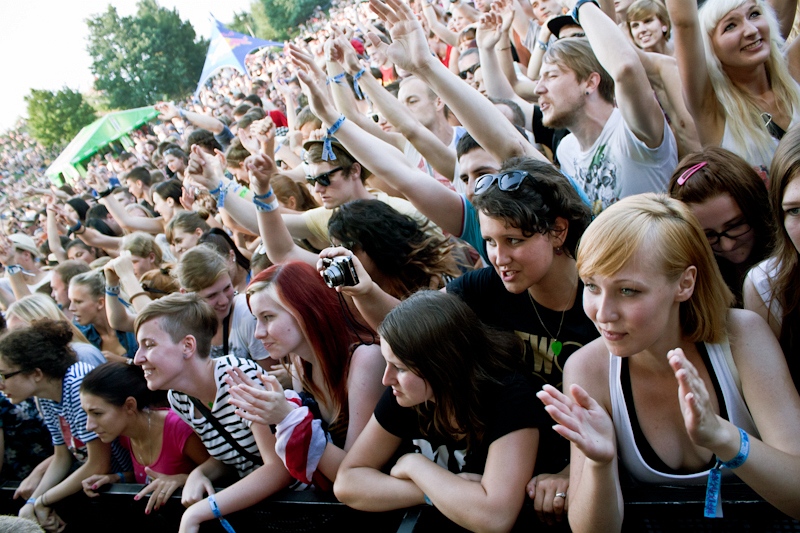 Two Door Cinema Club - koncert: Two Door Cinema Club ('Rock For People 2012'), Hradec Kralove 4.07.2012