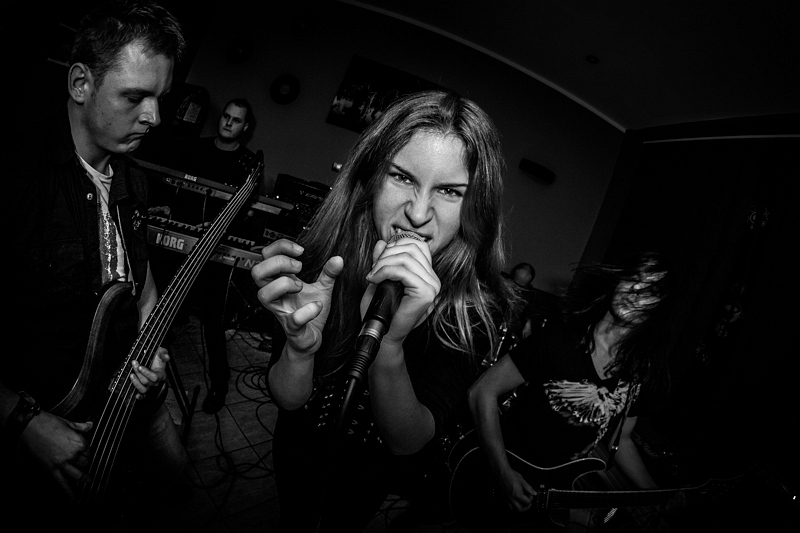 As Night Falls - koncert: As Night Falls, Katowice 'Rocksana Cafe' 11.01.2014