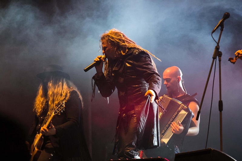 Korpiklaani - koncert: Korpiklaani, Cieszanów 23.08.2014