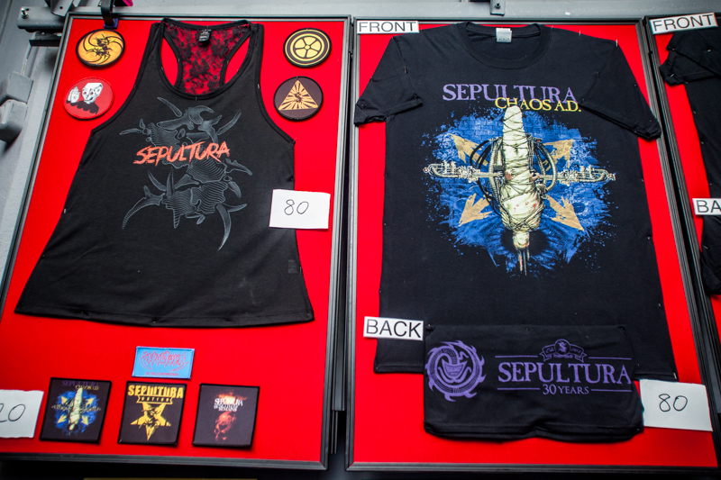 Sepultura - koncert: Sepultura, Kraków 'Fabryka' 3.08.2015