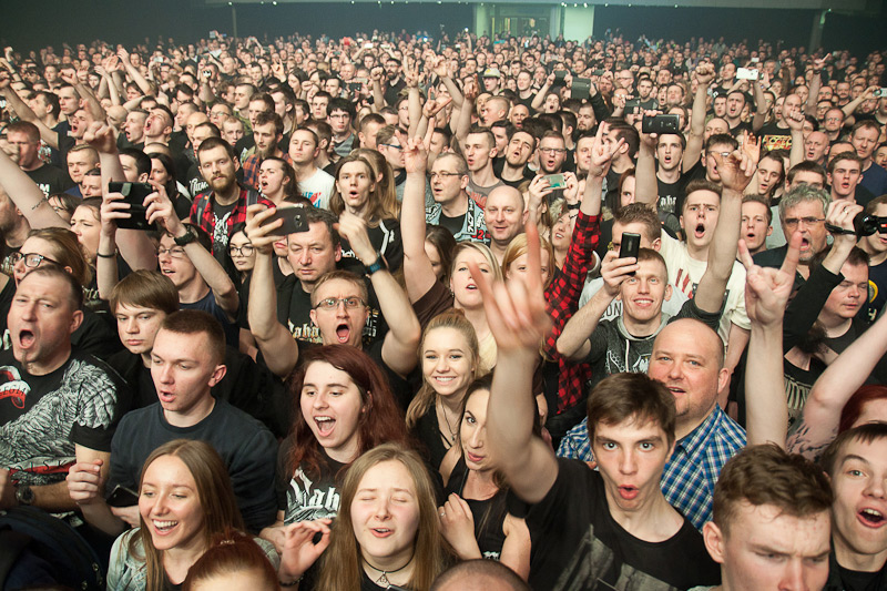 Sabaton - koncert: Sabaton, Wrocław 'Hala Stulecia' 28.02.2017