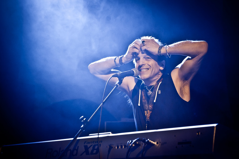 Andy Sears - koncert: Pendragon, Andy Sears, Warszawa 'Progresja' 15.04.2011