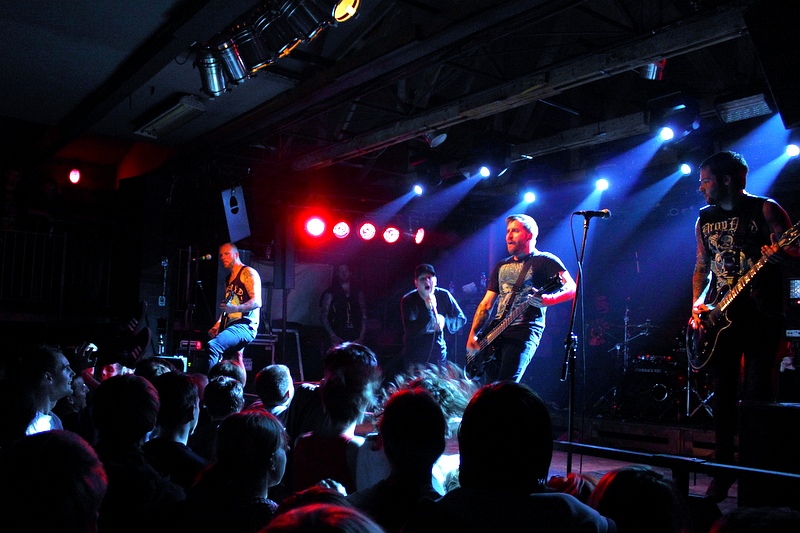 The Ghost Inside - koncert: Comeback Kid, The Ghost Inside, Katowice 'Mega Club' 2.05.2011