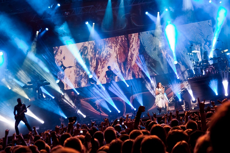 Within Temptation - koncert: Within Temptation ('Masters Of Rock 2012'), Vizovice 12.07.2012