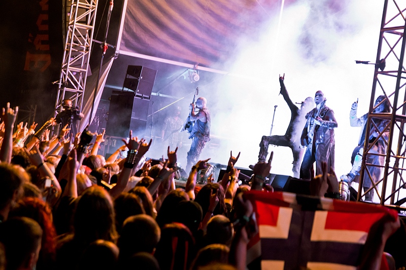 Dimmu Borgir - koncert: Dimmu Borgir ('Brutal Assault 2012'), Jaromer 9.08.2012